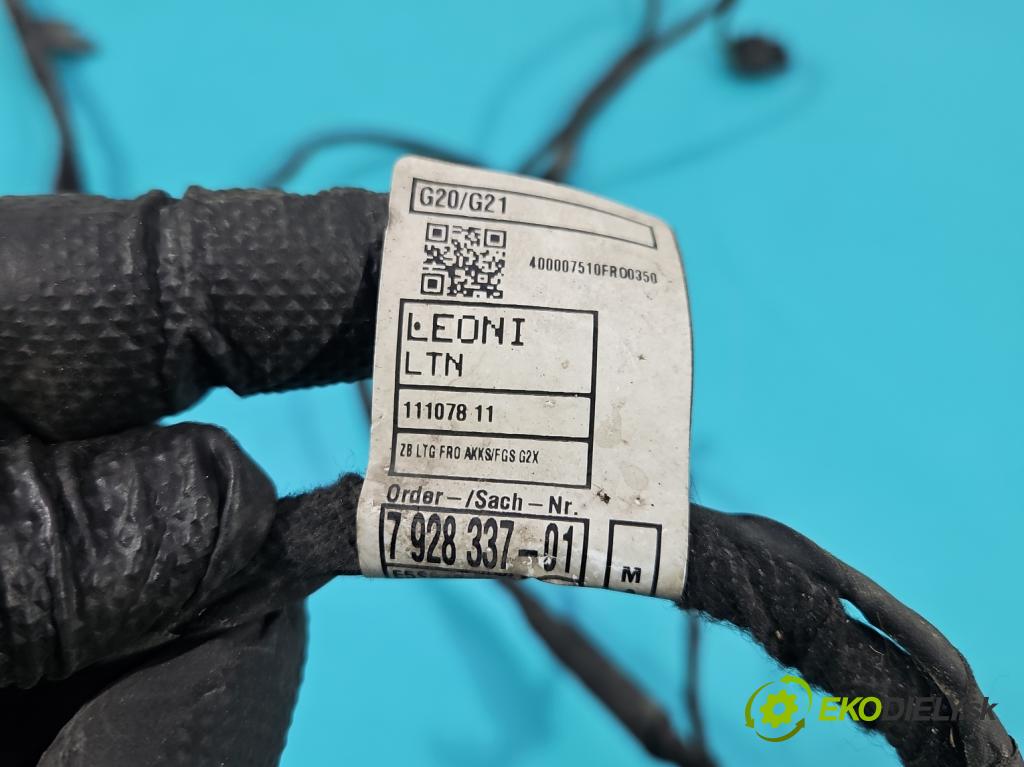 Bmw 3 G20 2018- 2.0 T 156 HP automatic 115 kW 1998 cm3 4- Zväzok: ostatné 7928334