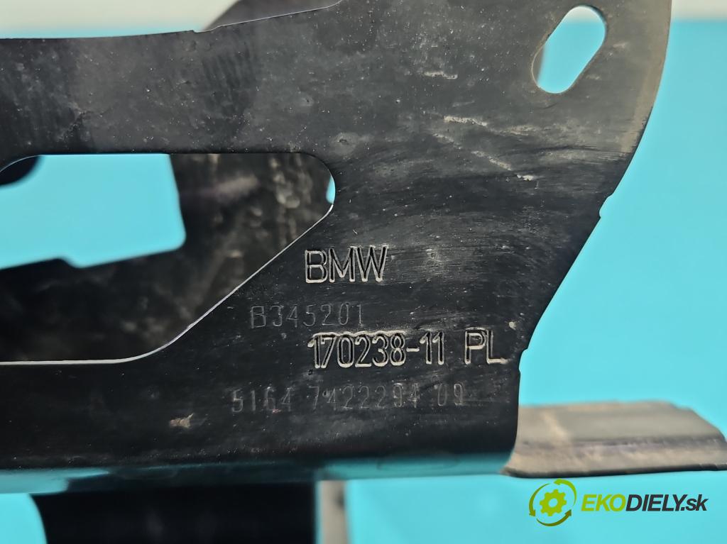 Bmw 3 G20 2018- 2.0 T 156 HP automatic 115 kW 1998 cm3 4- Upevnenie: 7422294