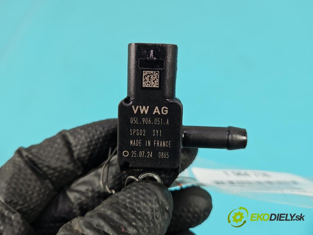 Skoda Superb IV 2023- 2.0 TDI 150 HP automatic 110 kW 1968 cm3 5- snímač tlak: vzduchu 05L906051A