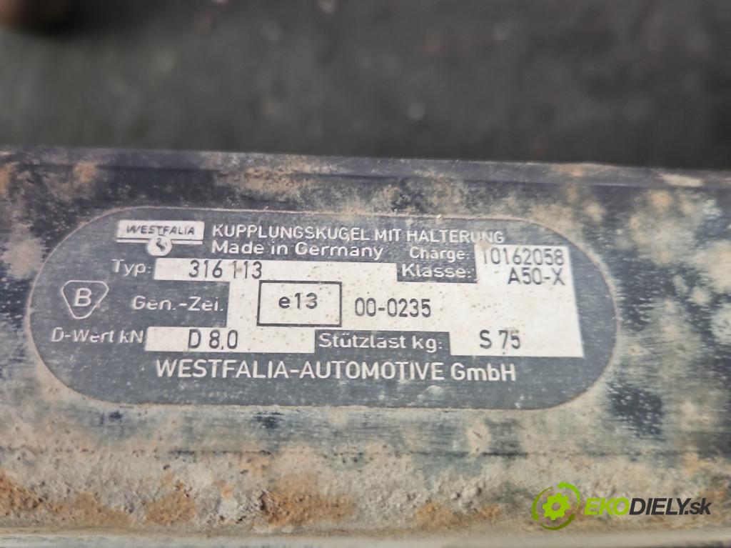 Renault Scenic I 1996-2003 1.6 16V 107 HP manual 79 kW 1598 cm3 5- oko tažné  (Tažné zařízení)