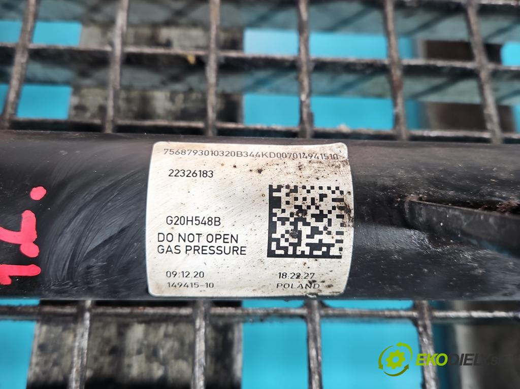 Bmw 3 G20 2018- 2.0 T 156 HP automatic 115 kW 1998 cm3 4- tlmič zadné ľavý 22326183 (Kľučka dverí ostatné)