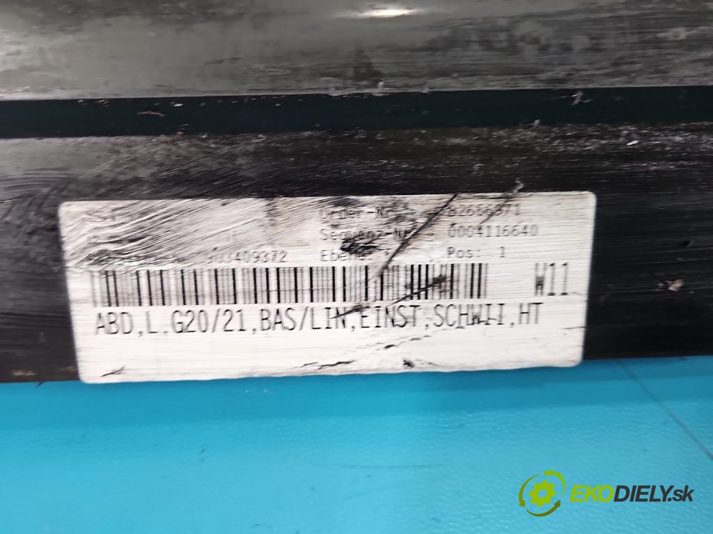 Bmw 3 G20 2018- 2.0 T 156 HP automatic 115 kW 1998 cm3 4- lišta práh: ľavé (Lišta prahová)