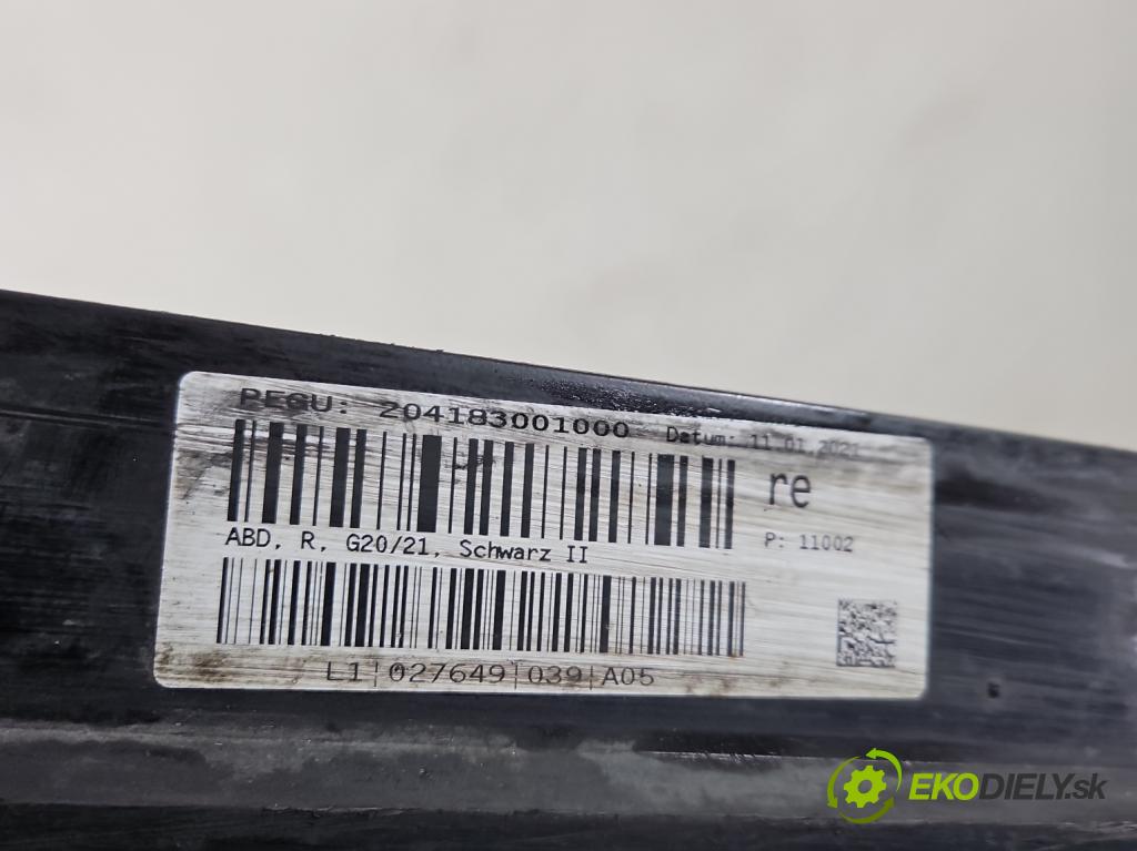 Bmw 3 G20 2018- 2.0 T 156 HP automatic 115 kW 1998 cm3 4- lišta práh: pravé  (Lišta prahová)