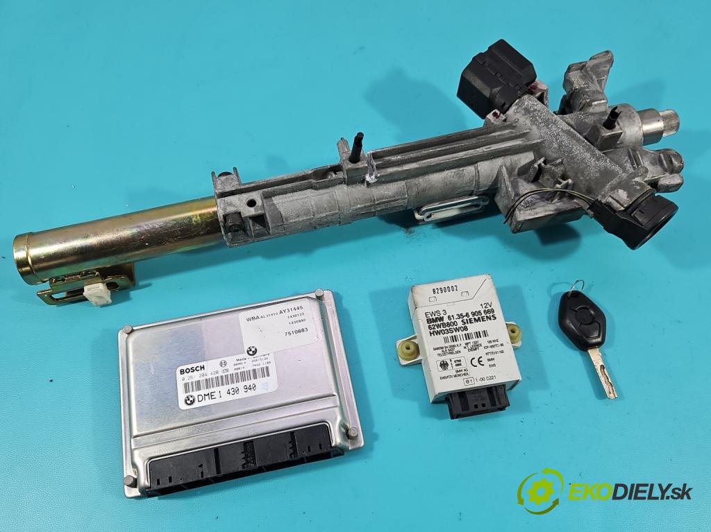 Bmw 3 E46 1998-2007 1.9 8V 118 HP manual 87 kW 1895 cm3 4- riadiaca jednotka motora 0261204420