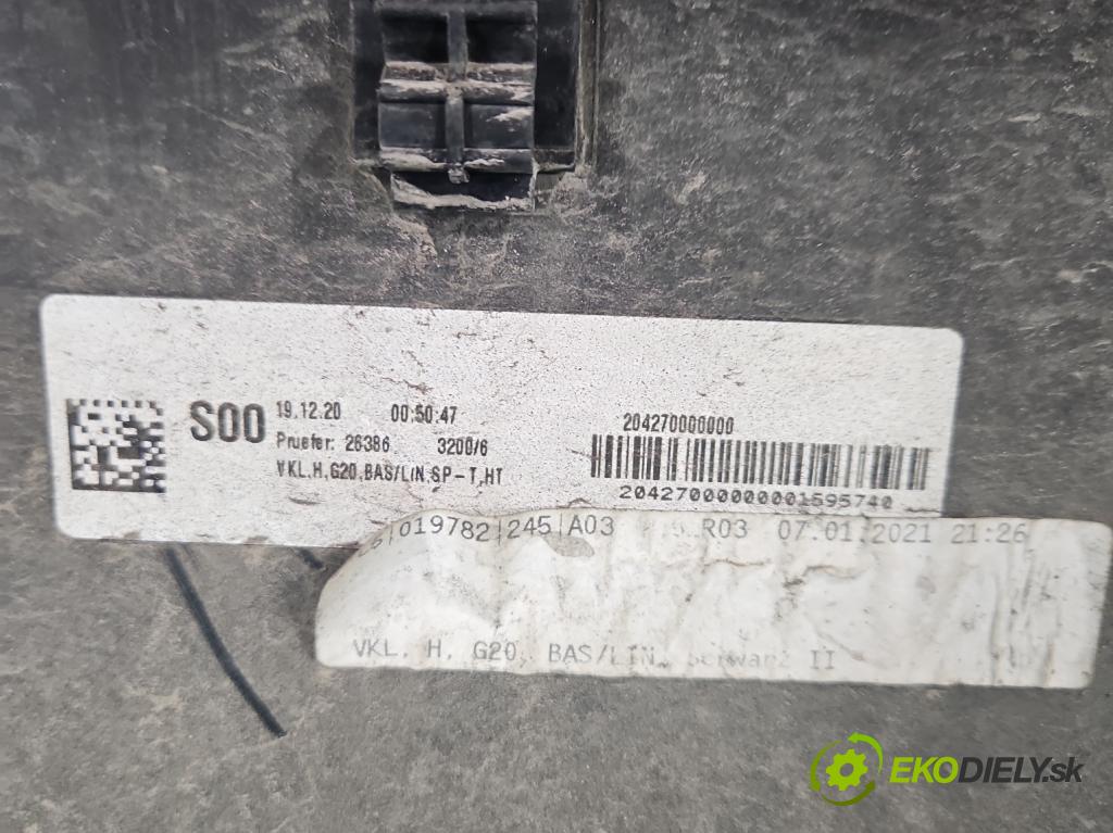 Bmw 3 G20 2018- 2.0 T 156 hp automatic 115 kW 1998 cm3 4- nárazník zadní 903224367 (Klika dveří ostatní)