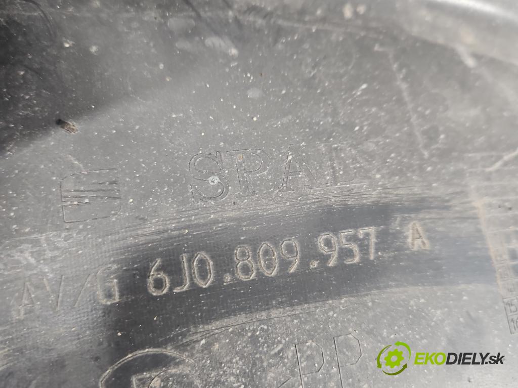 Seat Ibiza IV 6J 2008-2017 1.2 12V 69KM manual 51 kW 1198 cm3 3- blatník: přední levé 6J0809957A
