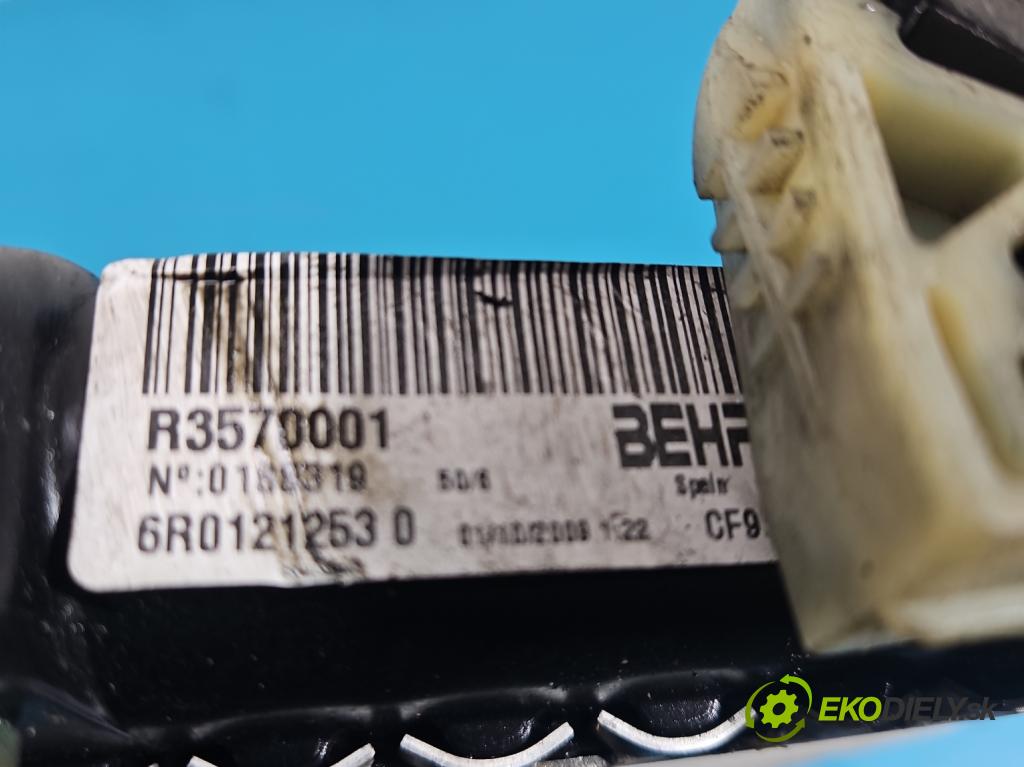 Seat Ibiza IV 6J 2008-2017 1.2 12V 69KM manual 51 kW 1198 cm3 3- chladič voda: 6R01212530 (Chladič vody)