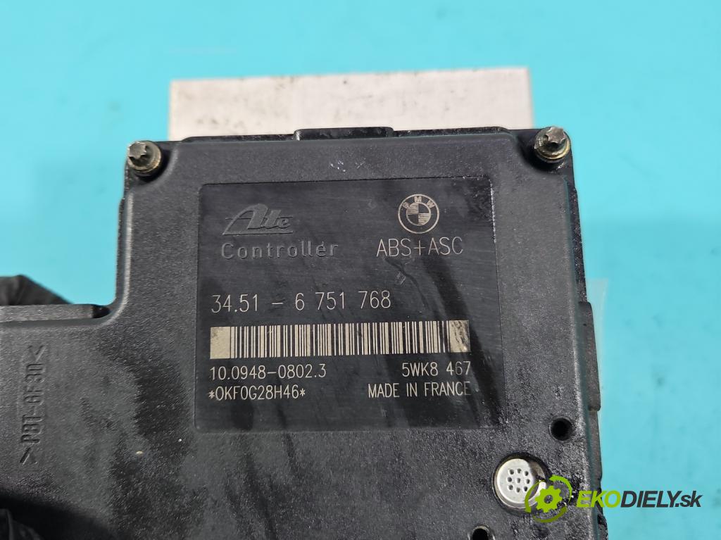 Bmw 3 E46 1998-2007 1.9 8V 118 HP manual 87 kW 1895 cm3 4- čerpadlo abs 6751768 (Pumpa ABS)
