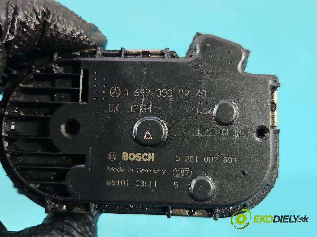 Mercedes ML W164 2005-2011 3.0 CDI V6 224hp automatic 165 kW 2987 cm3 5- klapka A6420900270 (Škrtiaca klapka)