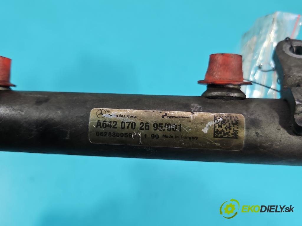 Mercedes ML W164 2005-2011 3.0 CDI V6 224 hp automatic 165 kW 2987 cm3 5- lišta vstřikovací A6420702695 (Vstřikovací lišta)