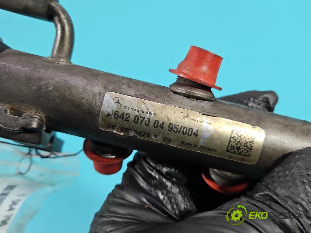 Mercedes ML W164 2005-2011 3.0 CDI V6 224 hp automatic 165 kW 2987 cm3 5- lišta vstřikovací A6420700495 (Vstřikovací lišta)
