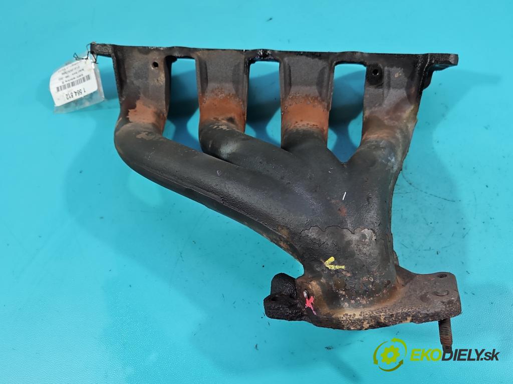 Renault Scenic I 1996-2003 1.6 16V 107 HP manual 79 kW 1598 cm3 5- potrubí výfuk  (Výfukové potrubí)