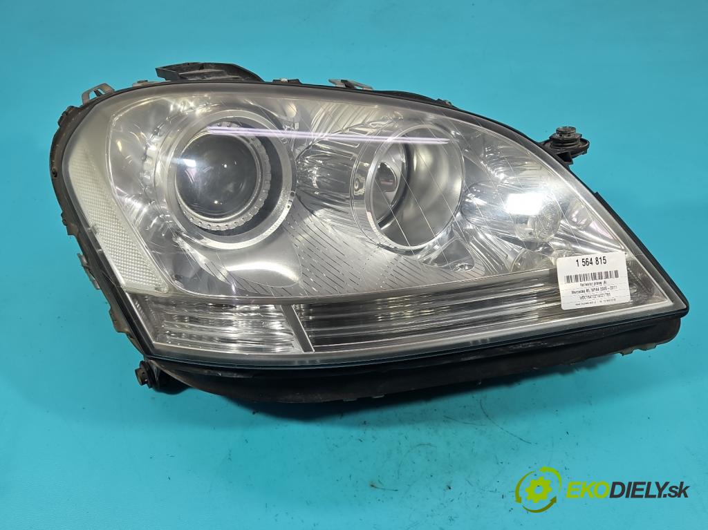 Mercedes ML W164 2005-2011 3.0 CDI V6 224hp automatic 165 kW 2987 cm3 5- Reflektor: pravý  (Svetlo predné pravé)