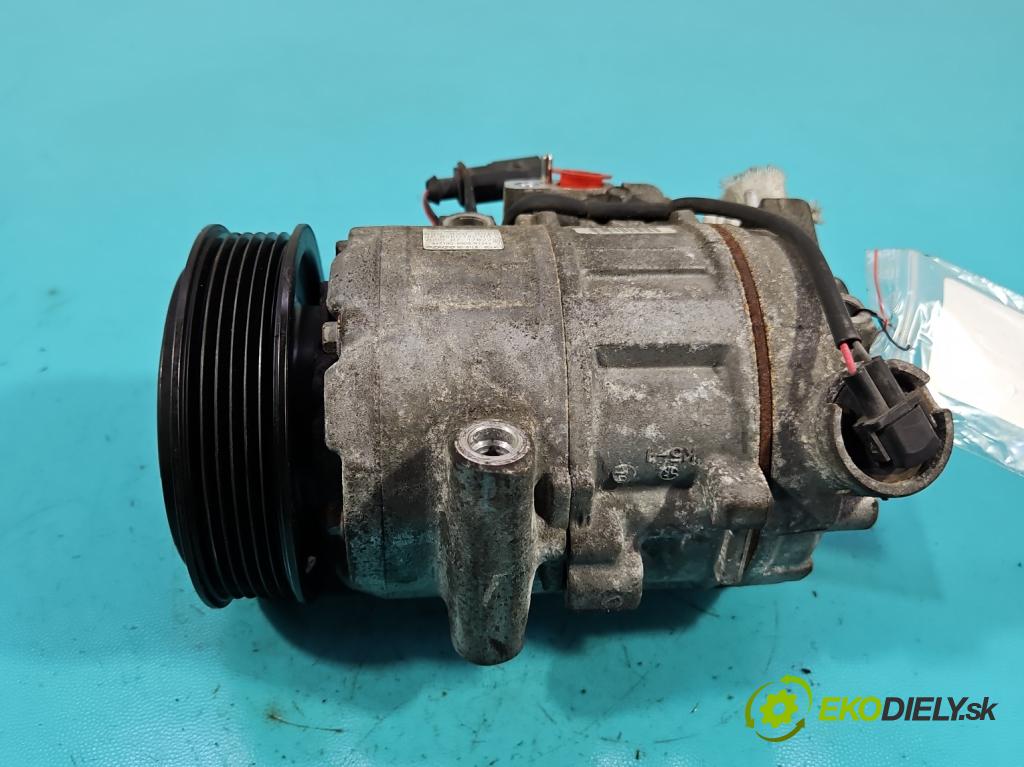 Seat Ibiza IV 6J 2008-2017 1.2 12V 69KM manual 51 kW 1198 cm3 3- Kompresor: klimatizácie 6Q0820808G (Kompresor klimatizácie)