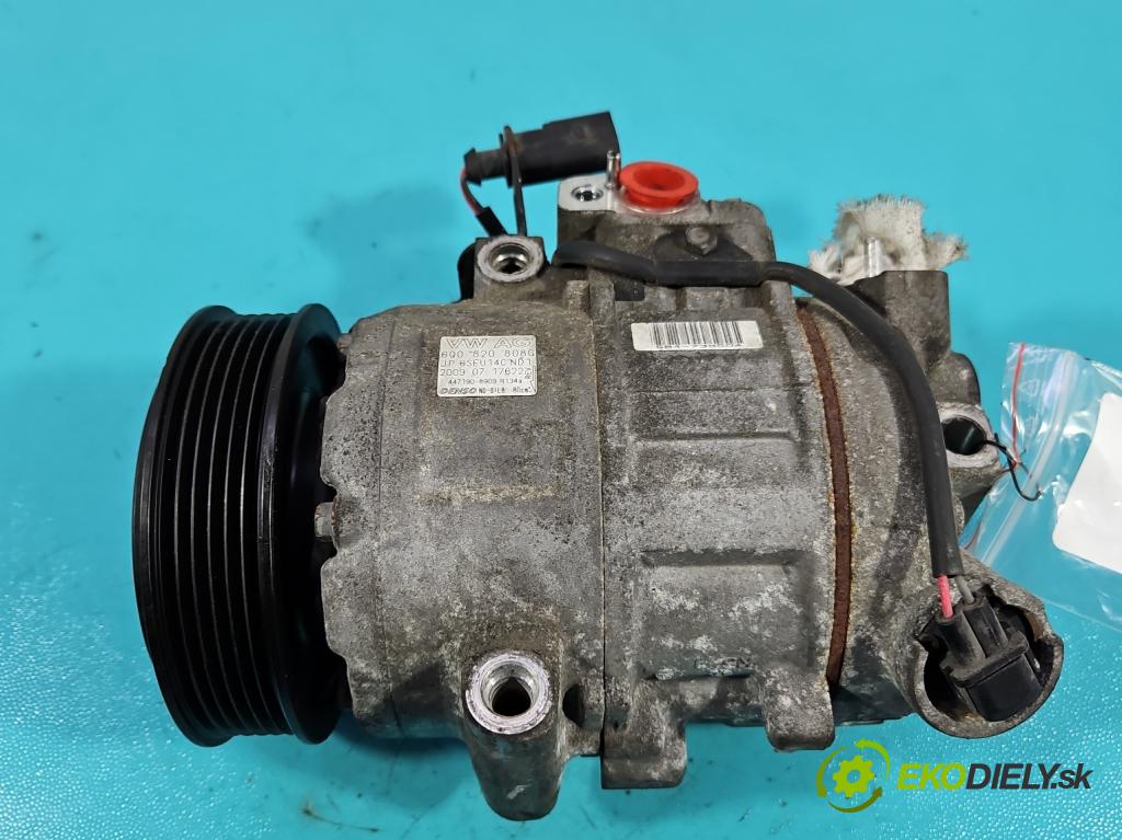 Seat Ibiza IV 6J 2008-2017 1.2 12V 69KM manual 51 kW 1198 cm3 3- Kompresor: klimatizácie 6Q0820808G (Kompresor klimatizácie)