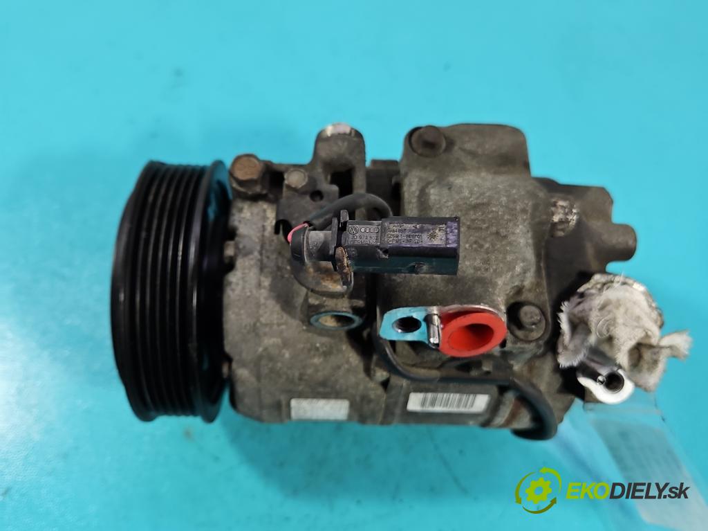 Seat Ibiza IV 6J 2008-2017 1.2 12V 69KM manual 51 kW 1198 cm3 3- Kompresor: klimatizácie 6Q0820808G (Kompresor klimatizácie)