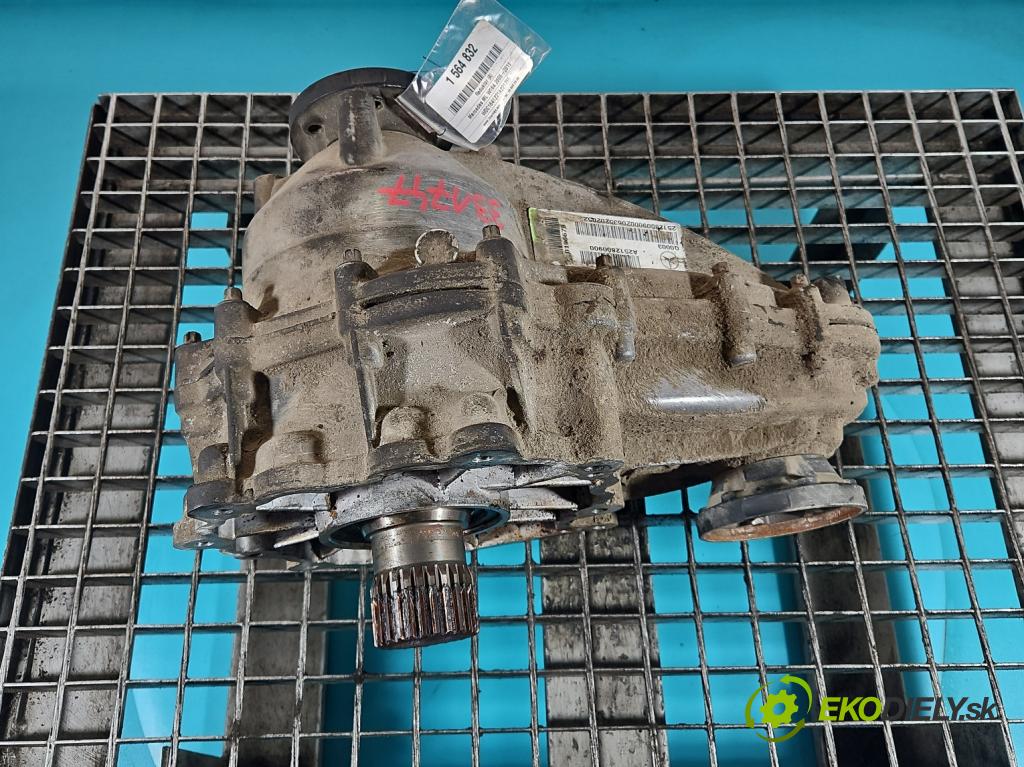 Mercedes ML W164 2005-2011 3.0 CDI V6 224 hp automatic 165 kW 2987 cm3 5- Redukce: A2512800900