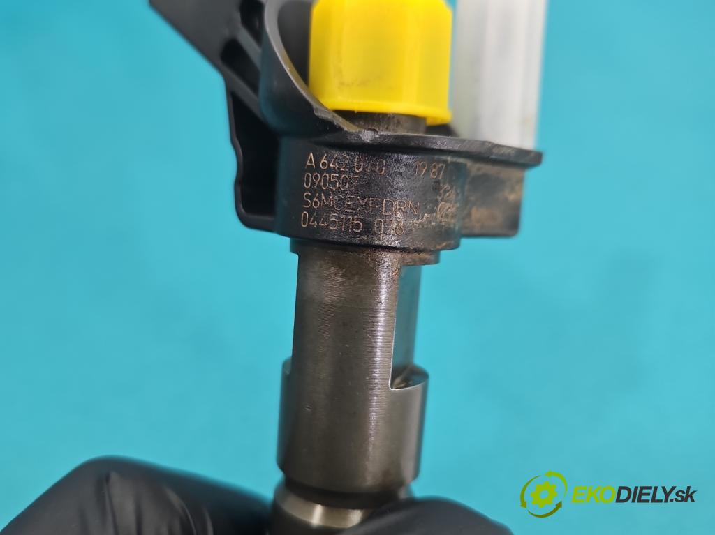 Mercedes ML W164 2005-2011 3.0 CDI V6 224hp automatic 165 kW 2987 cm3 5- vstrek 0445115076 (Vstrekovač paliva)