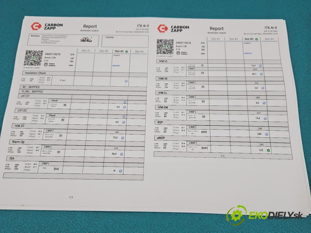 Mercedes ML W164 2005-2011 3.0 CDI V6 224hp automatic 165 kW 2987 cm3 5- vstrek 0445115076 (Vstrekovač paliva)