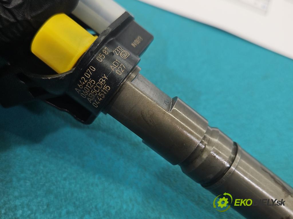 Mercedes ML W164 2005-2011 3.0 CDI V6 224hp automatic 165 kW 2987 cm3 5- vstrek 0445115076 (Vstrekovač paliva)