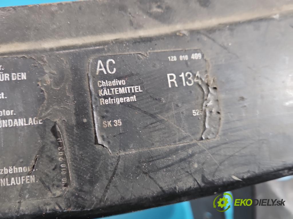 Skoda Octavia II 2004-2013 1.9 tdi 105 HP manual 77 kW 1896 cm3 5- pas predný 1Z0010409 (Výstuha predná)