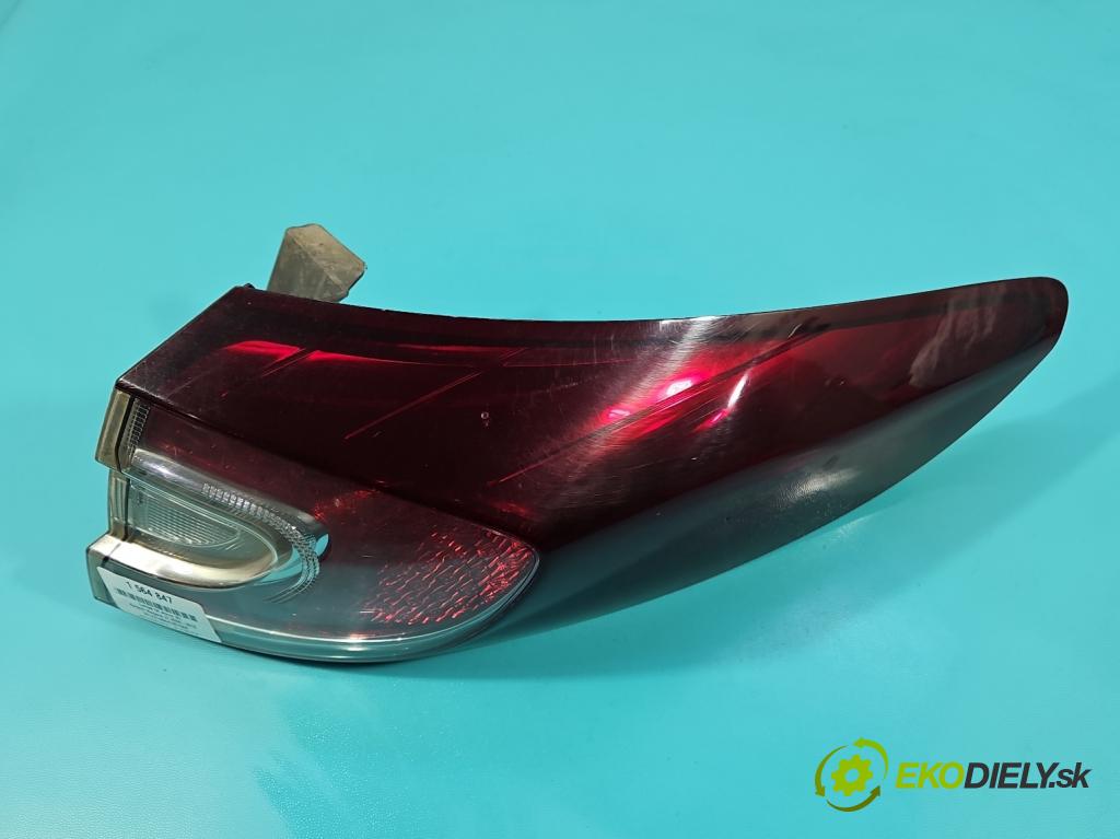 Renault Megane III 2008-2016 1.9 dci 131 HP manual 96 kW 1870 cm3 5- svetlo / reflektor zadné pravé 265500010R (Kľučka dverí ostatné)