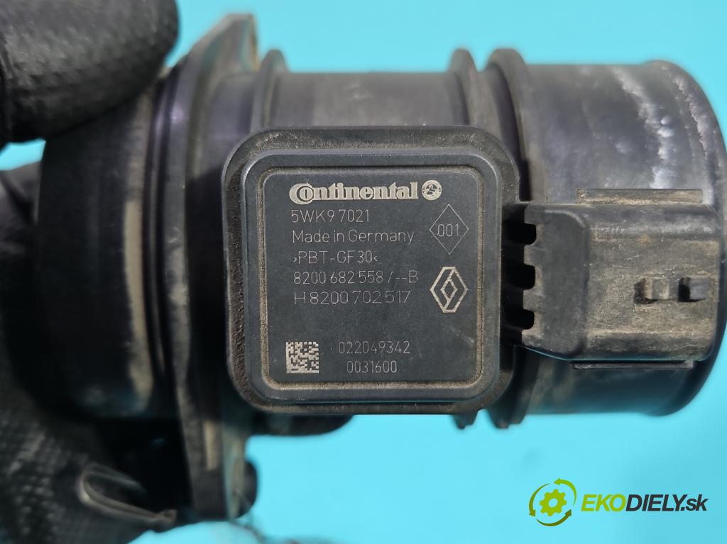 Renault Megane III 2008-2016 1.9 dci 131 hp manual 96 kW 1870 cm3 5- váha vzduchu 5WK97021 (Snímač hmotnosti vzduchu)