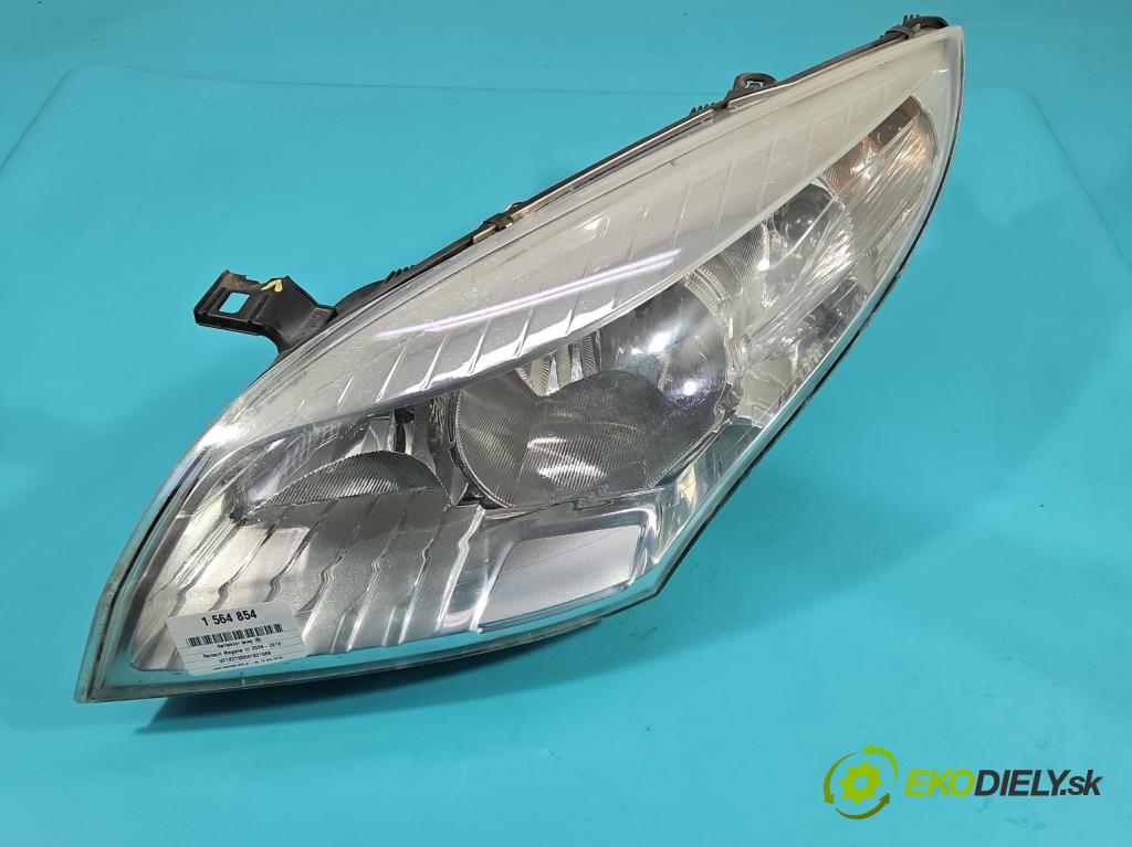 Renault Megane III 2008-2016 1.9 dci 131 HP manual 96 kW 1870 cm3 5- Reflektor: ľavý 260600017R (Kľučka dverí ostatné)