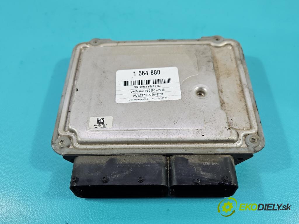 Vw Passat B6 2005-2010 2.0 tdi 140 HP manual 103 kW 1968 cm3 5- riadiaca jednotka motora 03G906021NK