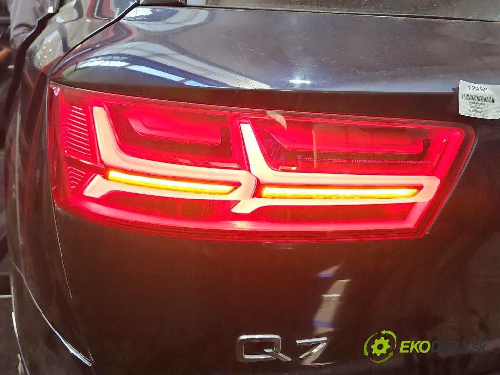 Audi Q7 2015- 3.0 TFSI 333KM: automatic 245 kW 2995 cm3 5- svetlo / reflektor zadné ľavé 4M0945093E (Kľučka dverí ostatné)