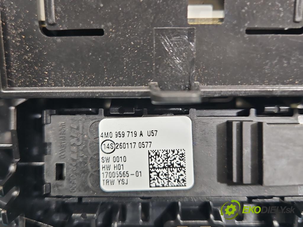 Audi Q7 2015- 3.0 TFSI 333KM: automatic 245 kW 2995 cm3 5- svetlo / reflektor interiéra 4M0959719A