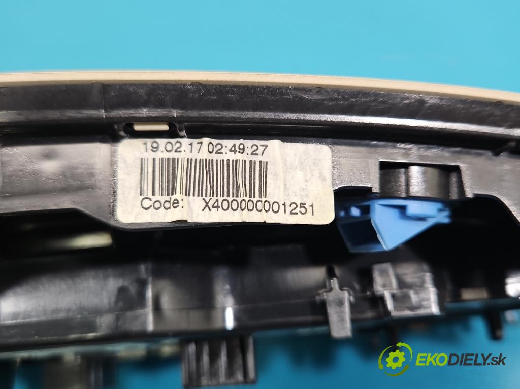 Audi Q7 2015- 3.0 TFSI 333KM: automatic 245 kW 2995 cm3 5- svetlo / reflektor interiéra 4M0959719A