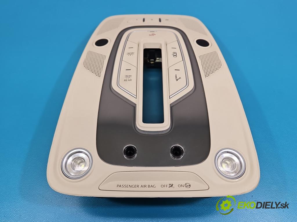 Audi Q7 2015- 3.0 TFSI 333KM: automatic 245 kW 2995 cm3 5- svetlo / reflektor interiéra 4M0959719A