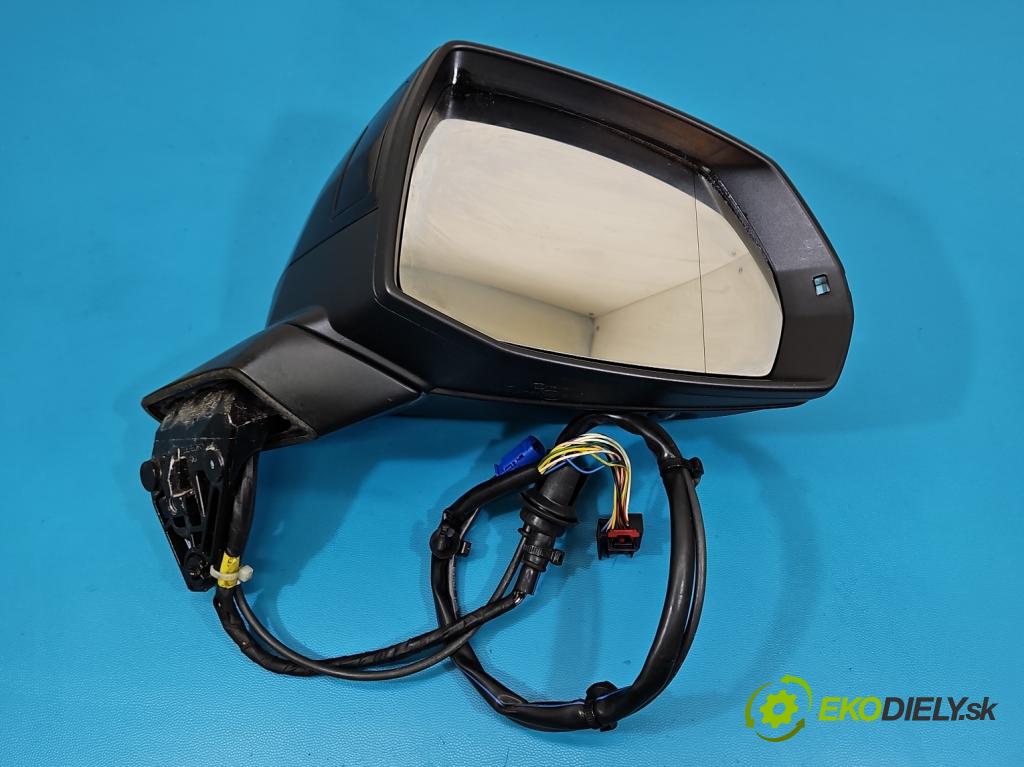 Audi Q7 2015- 3.0 TFSI CRE: 333KM: automatic 245 kW 2995 cm3 5- zrkadlo pravé  (Kľučka dverí ostatné)