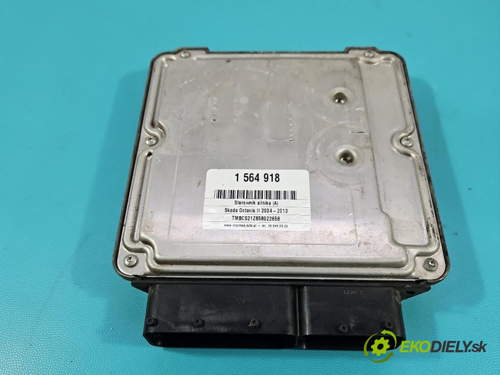 Skoda Octavia II 2004-2013 1.9 tdi 105 hp manual 77 kW 1896 cm3 5- řídící jednotka motoru 03G906016DJ
