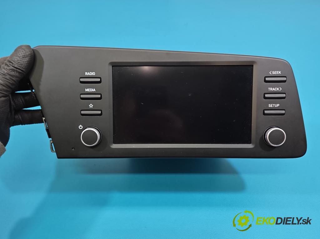 Hyundai Elantra VII 2020- 1.6 16V manual 90.2 kW 1598 cm3 4- Radio originál 96160-AA570