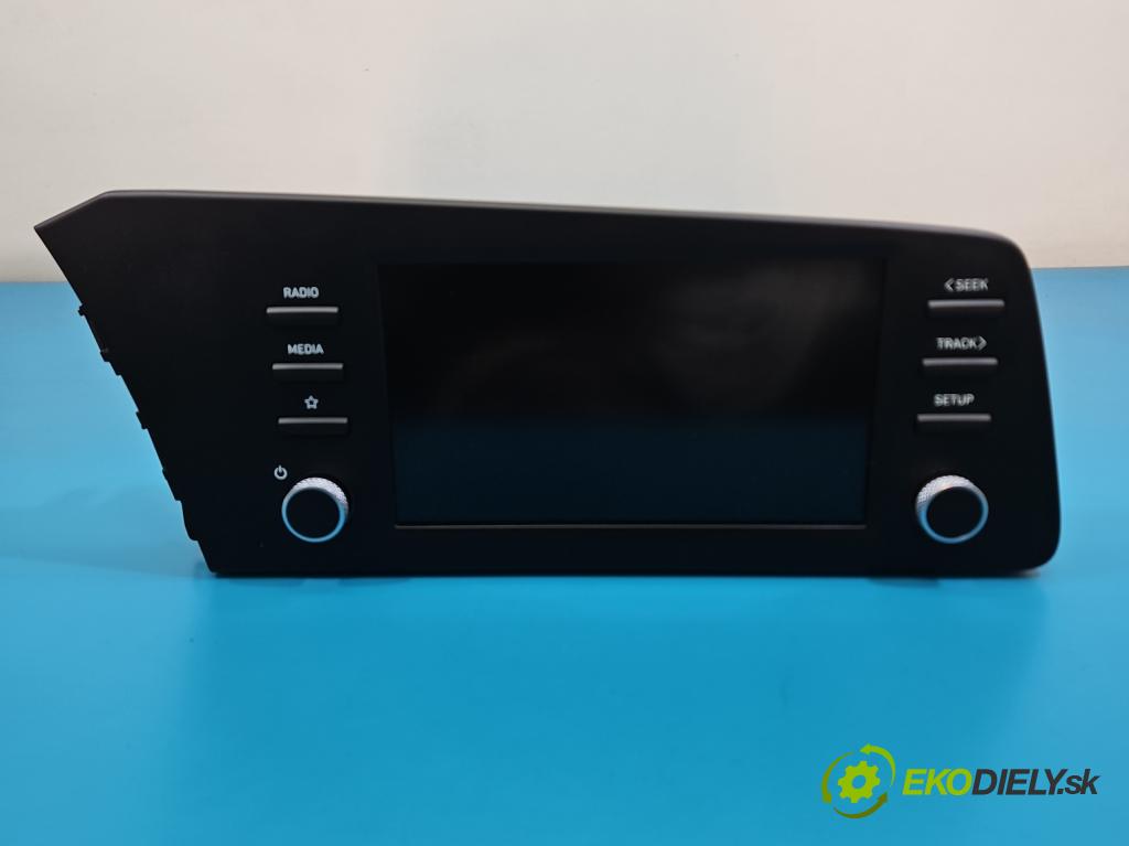 Hyundai Elantra VII 2020- 1.6 16V manual 90.2 kW 1598 cm3 4- Radio originál 96160-AA570