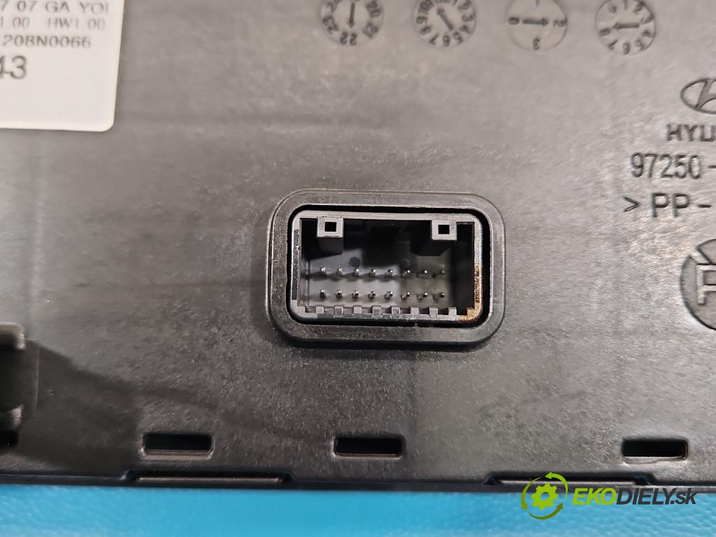 Hyundai Elantra VII 2020- 1.6 16V manual 90.2 kW 1598 cm3 4- panel kúrenia 97250-AA400LS5