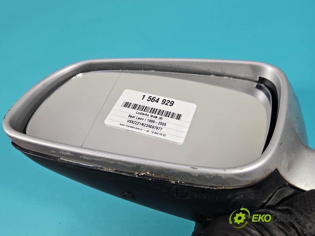 Seat Leon I 1999-2005 1.9 tdi 110 HP manual 81 kW 1896 cm3 5- zrkadlo ľavé  (Kľučka dverí ostatné)