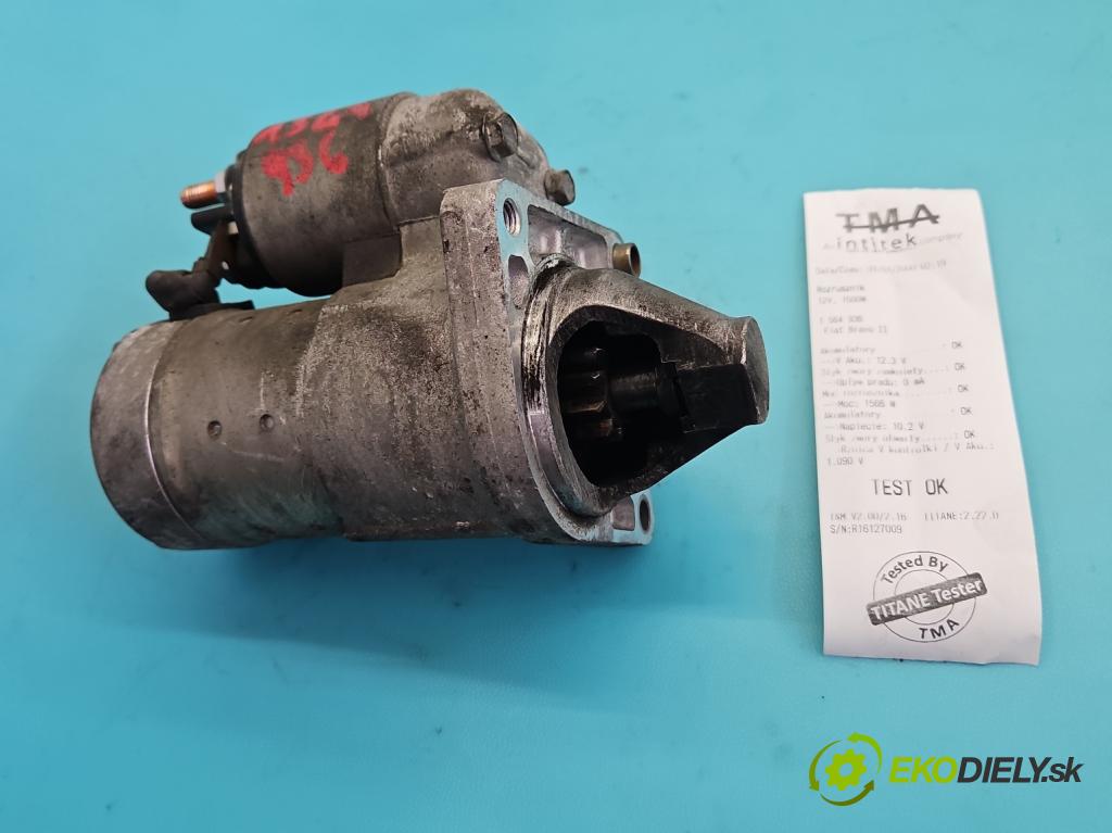 Fiat Bravo II 2007-2014 1.4 T 120 hp manual 88 kW 1368 cm3 5- startér: 51832950 (Startér)