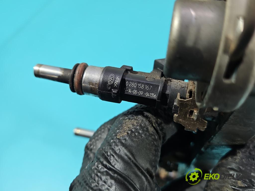 Fiat Bravo II 2007-2014 1.4 T 120 HP manual 88 kW 1368 cm3 5- vstrek 0280158167 (Vstrekovač paliva)