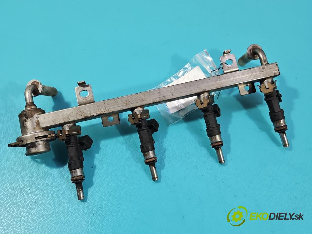 Fiat Bravo II 2007-2014 1.4 T 120 hp manual 88 kW 1368 cm3 5- vstřikovač 0280158167 (Vstřikovač paliva)