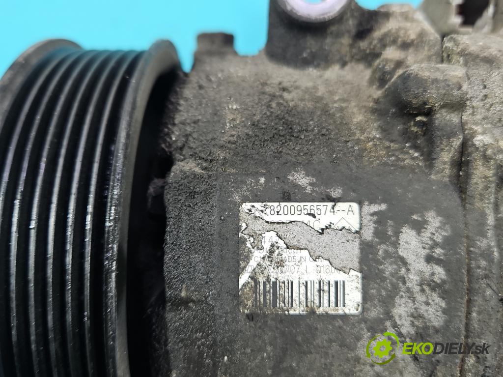 Renault Megane III 2008-2016 1.9 dci 131 HP manual 96 kW 1870 cm3 5- Kompresor: klimatizácie 8200956574A (Kompresor klimatizácie)