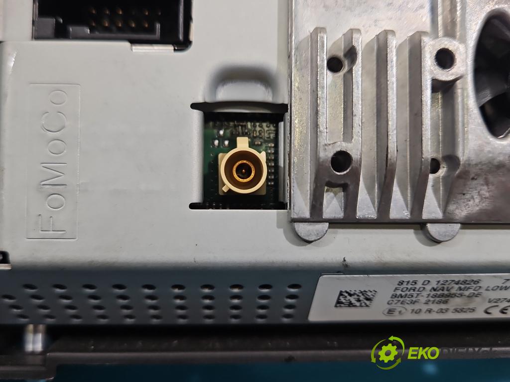 Ford Focus Mk3 2010-2018 1.6 tdci 105 HP manual 77 kW 1560 cm3 5- Zobrazit: BM5T-18B955-DE (Prístrojová doska)