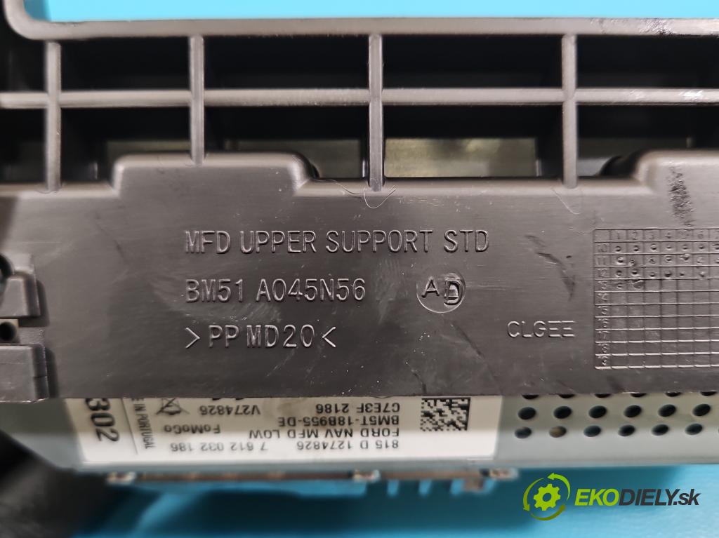 Ford Focus Mk3 2010-2018 1.6 tdci 105 HP manual 77 kW 1560 cm3 5- Zobrazit: BM5T-18B955-DE (Prístrojová doska)