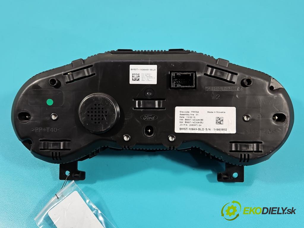Ford Focus Mk3 2010-2018 1.6 tdci 105 HP manual 77 kW 1560 cm3 5- prístrojovka/ budíky BM5T-10849-BLD (Prístrojová doska)