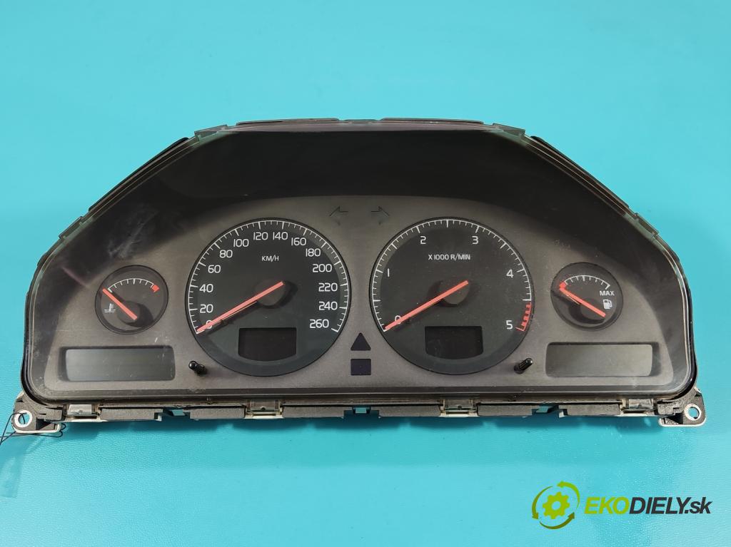 Volvo S80 I 1998-2006 2.5 tdi 140 HP automatic 103 kW 2461 cm3 4- prístrojovka/ budíky 9499671 (Prístrojová doska)