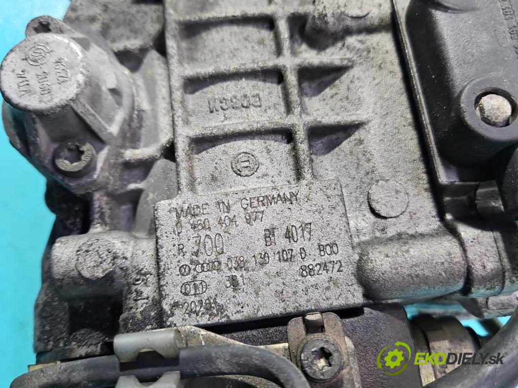 Seat Leon I 1999-2005 1.9 tdi 110 HP manual 81 kW 1896 cm3 5- čerpadlo vstrekovacia 0460404977 (Vstrekovacie čerpadlo)