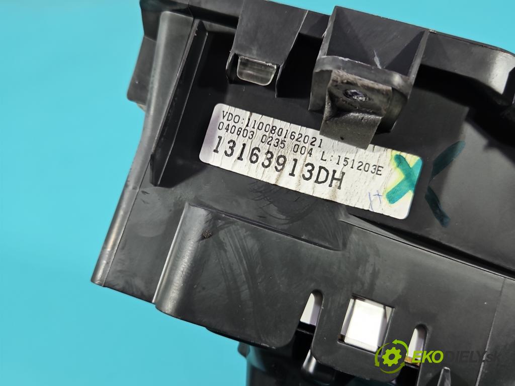 Opel Meriva A 2002-2010 1.6 16V 101 HP manual 74 kW 1598 cm3 5- riadiaca jednotka motora 12214830