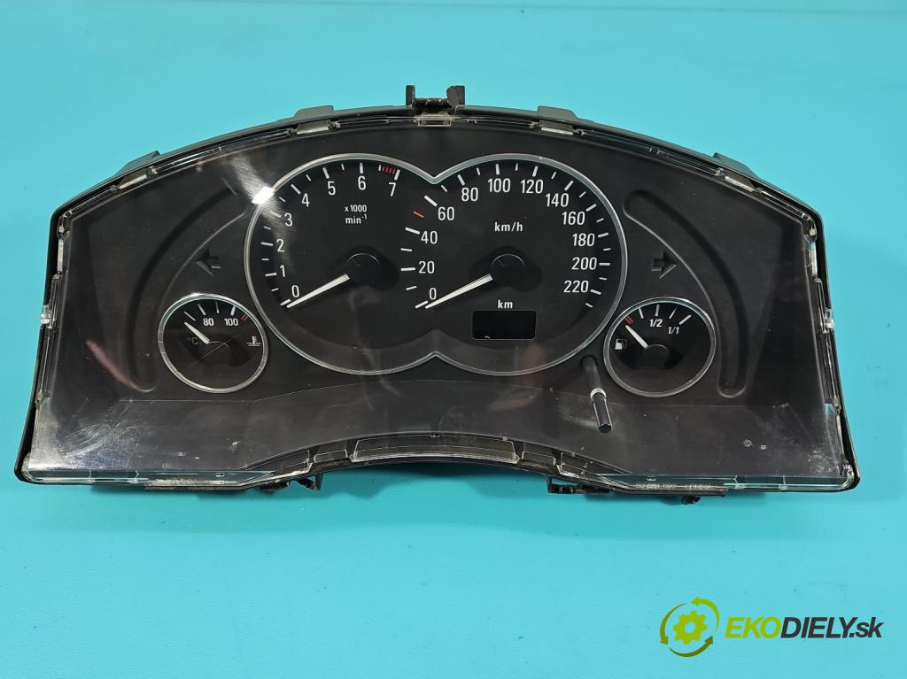 Opel Meriva A 2002-2010 1.6 16V 101 HP manual 74 kW 1598 cm3 5- riadiaca jednotka motora 12214830